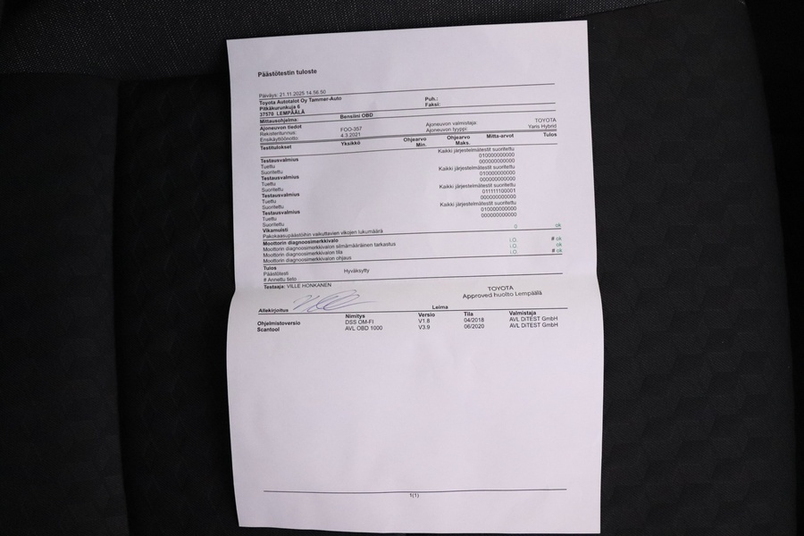 Toyota Yaris vaihtoauto