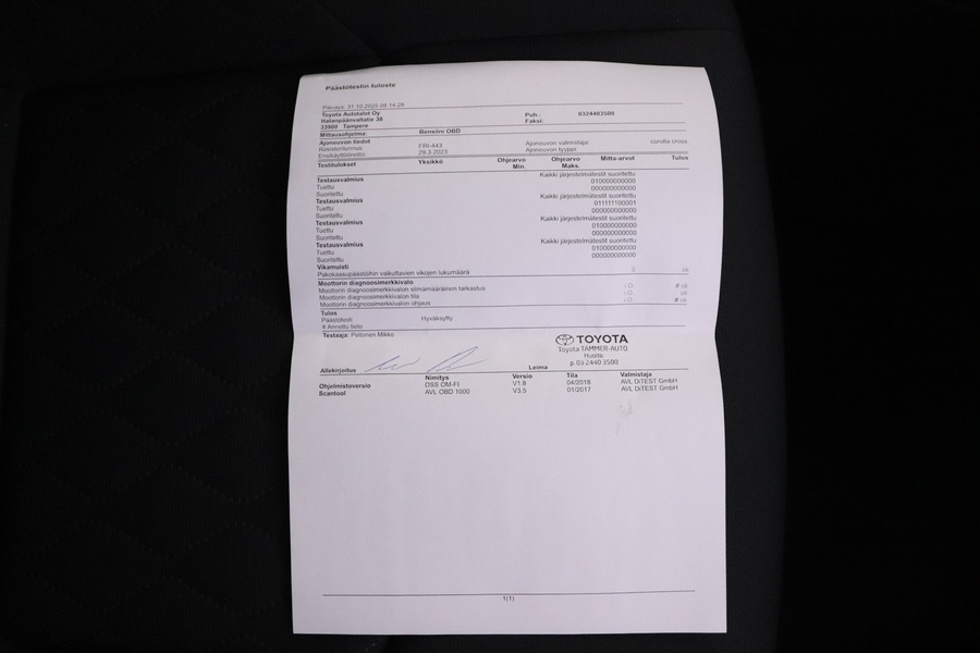 Toyota Corolla Cross vaihtoauto