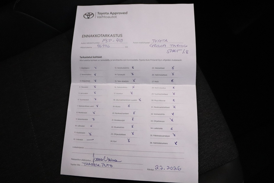 Toyota Corolla vaihtoauto