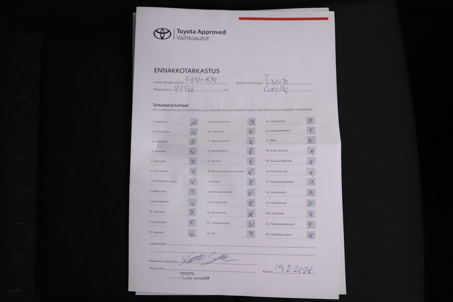 Toyota Corolla vaihtoauto