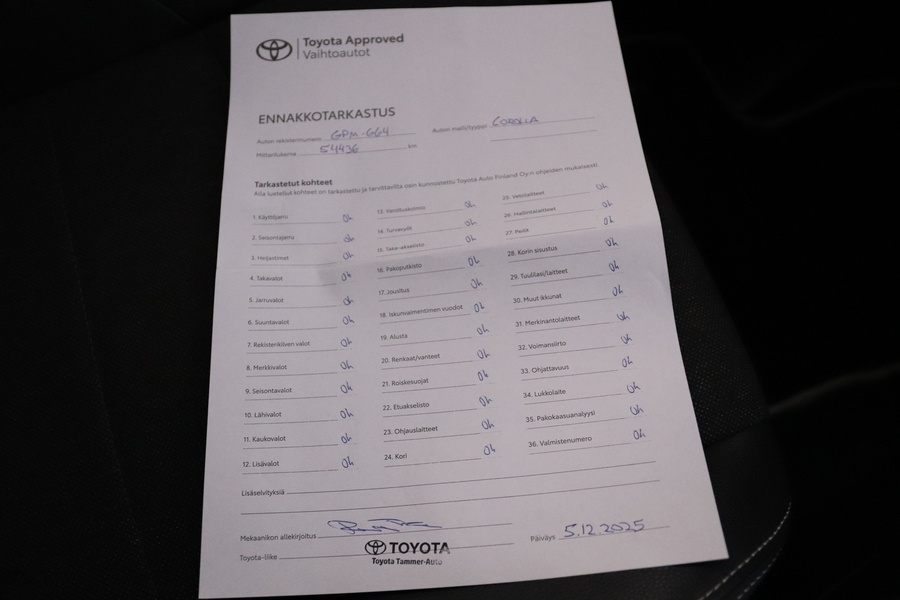 Toyota Corolla vaihtoauto