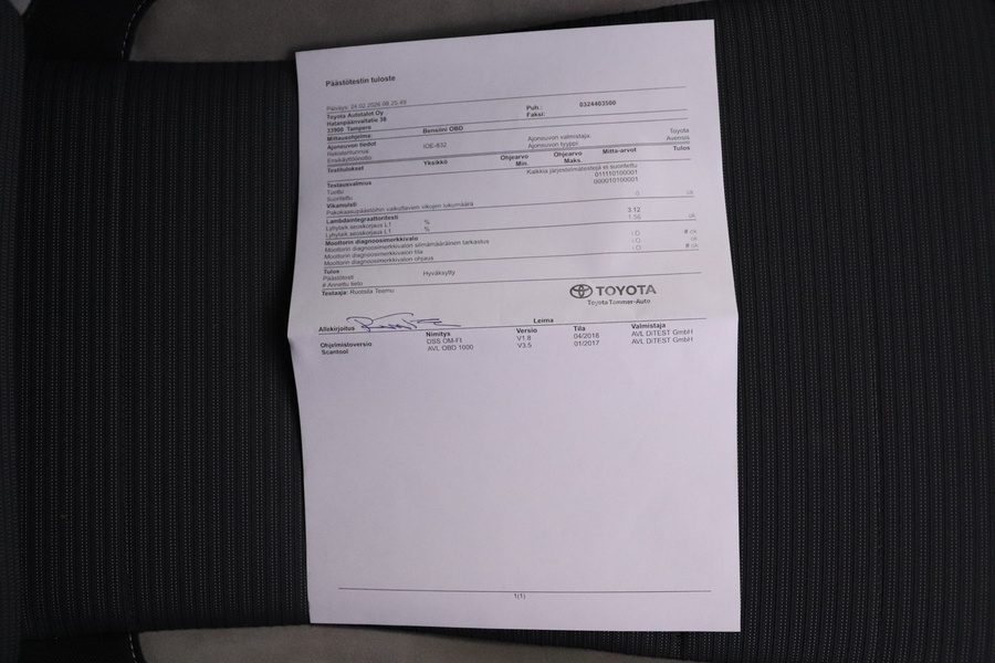 Toyota Avensis vaihtoauto