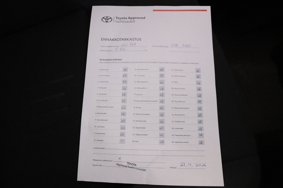 Toyota C-HR vaihtoauto