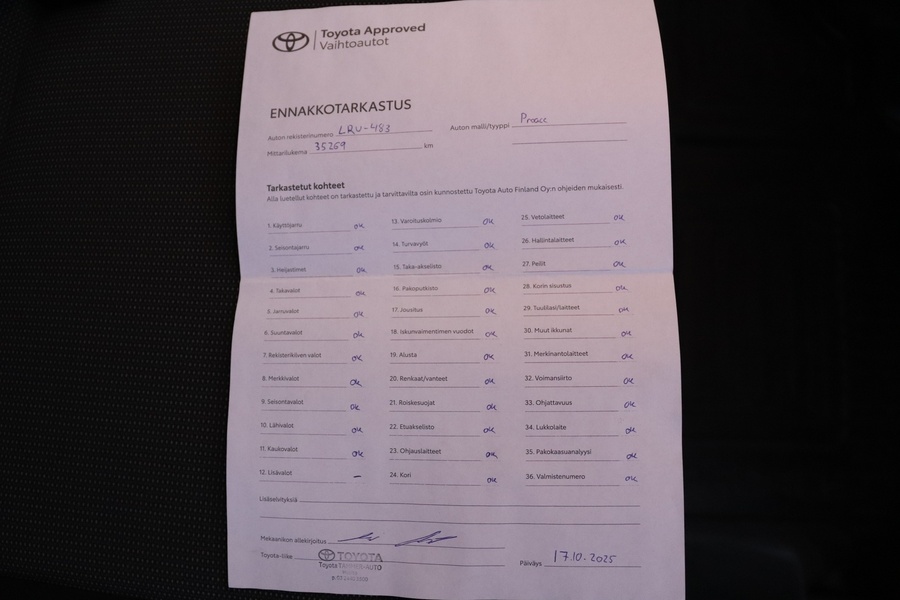 Toyota Proace vaihtoauto