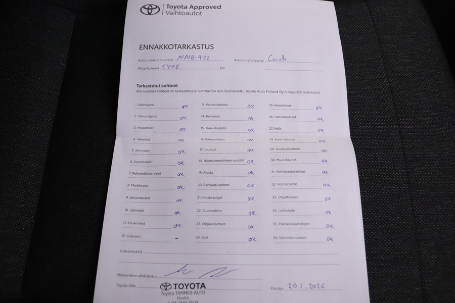 Toyota Corolla vaihtoauto
