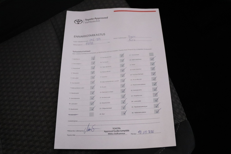 Toyota Auris vaihtoauto