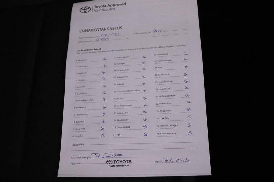 Toyota Yaris vaihtoauto