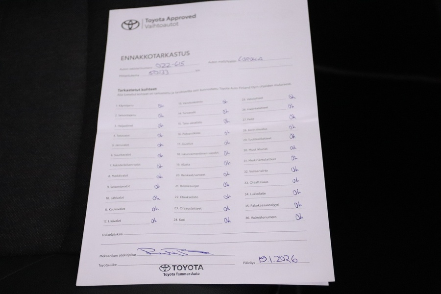 Toyota Corolla vaihtoauto