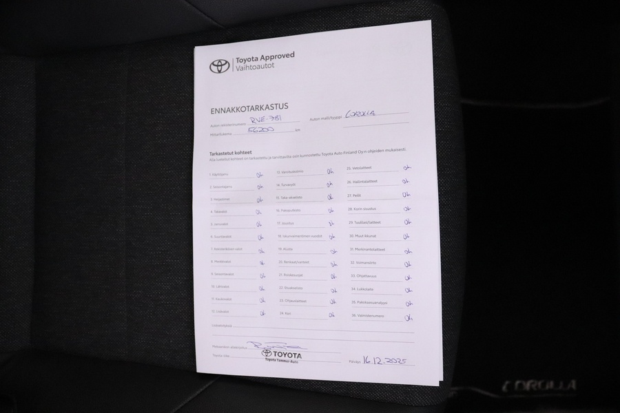 Toyota Corolla vaihtoauto