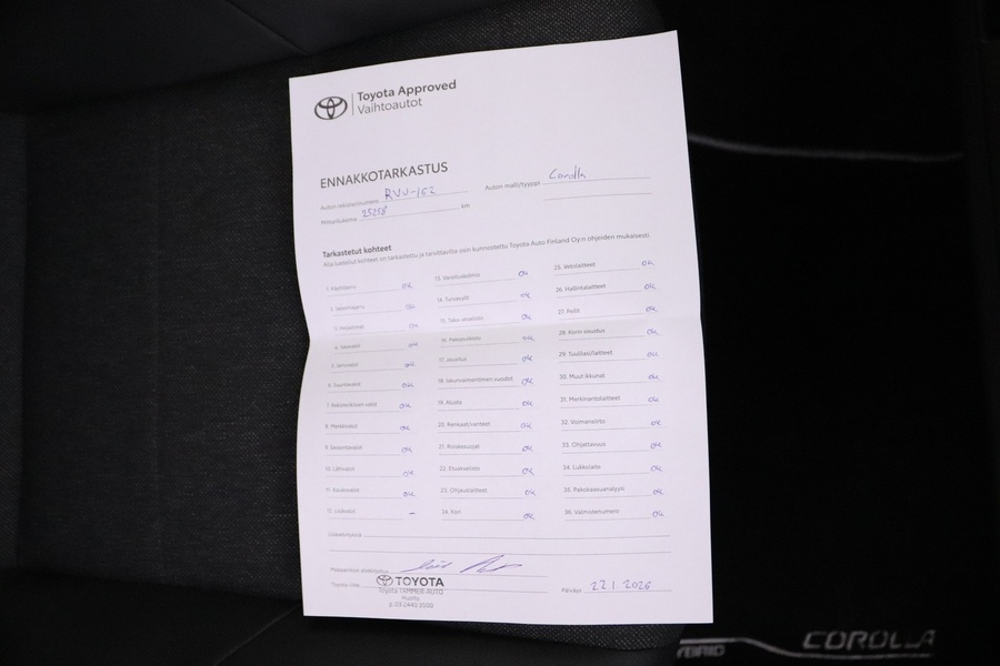 Toyota Corolla vaihtoauto