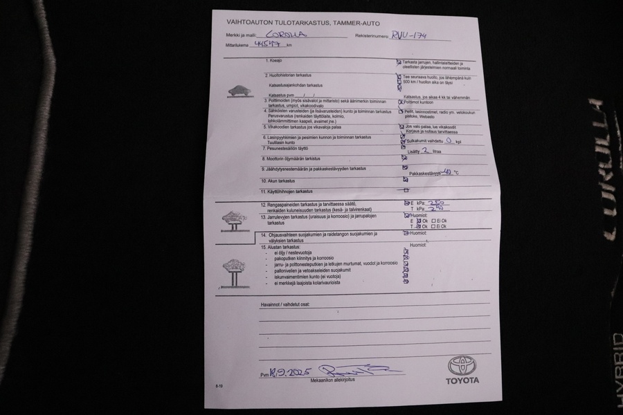 Toyota Corolla vaihtoauto