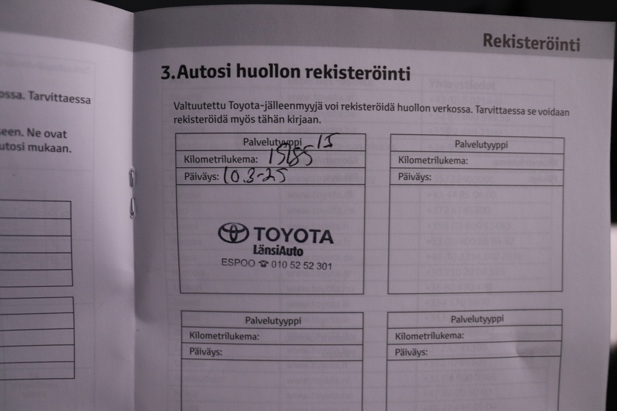 Toyota Corolla vaihtoauto