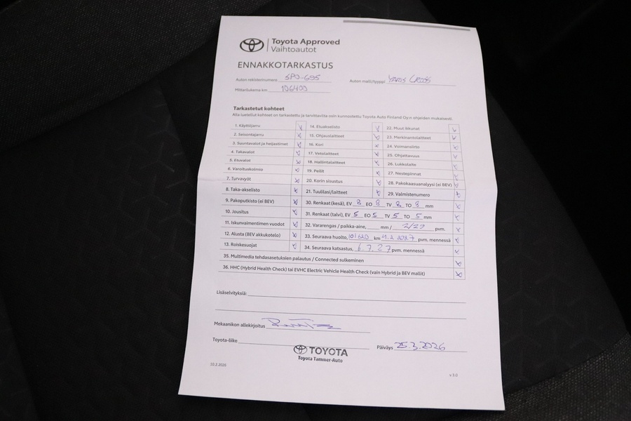 Toyota Yaris Cross vaihtoauto