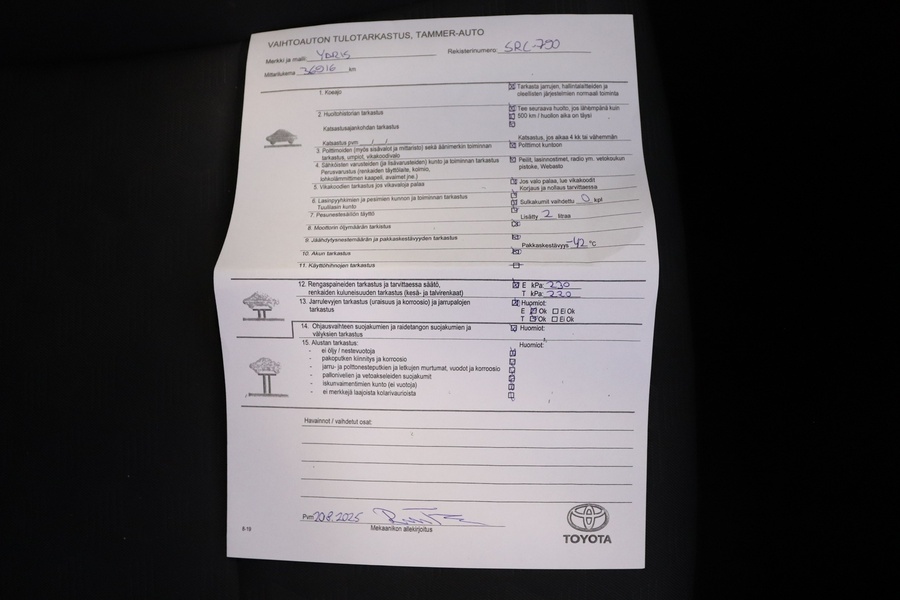 Toyota Yaris vaihtoauto