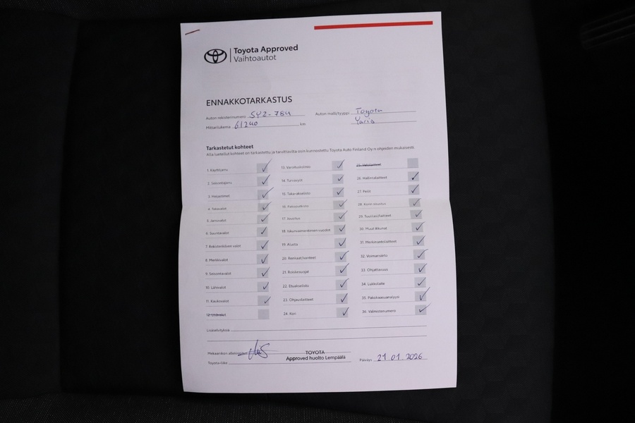 Toyota Yaris vaihtoauto