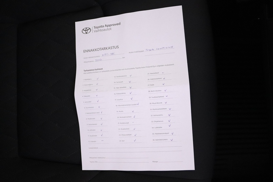 Toyota Corolla Cross vaihtoauto