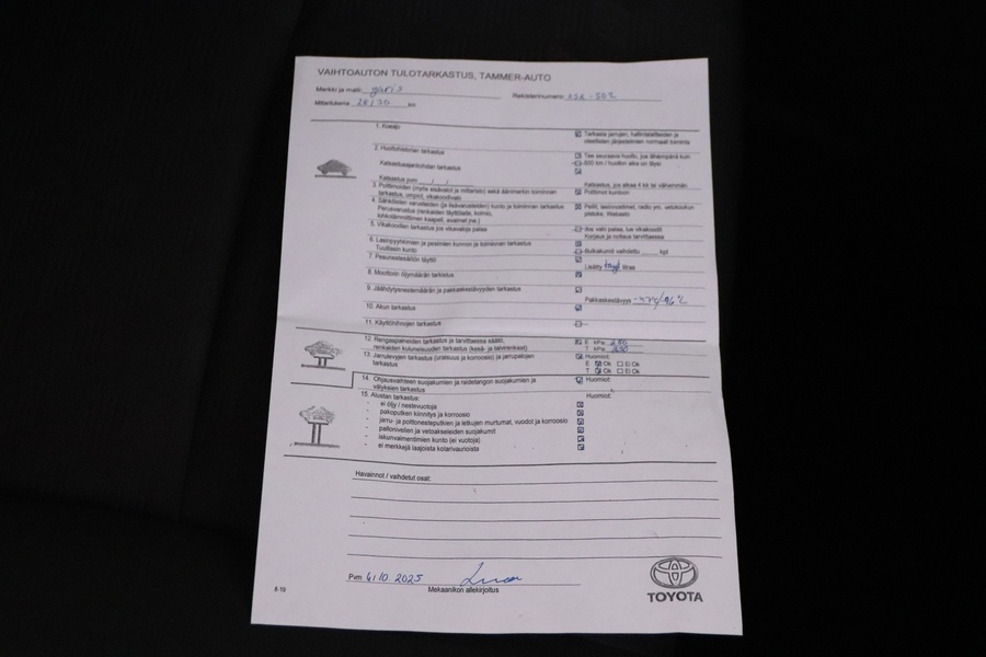 Toyota Yaris vaihtoauto