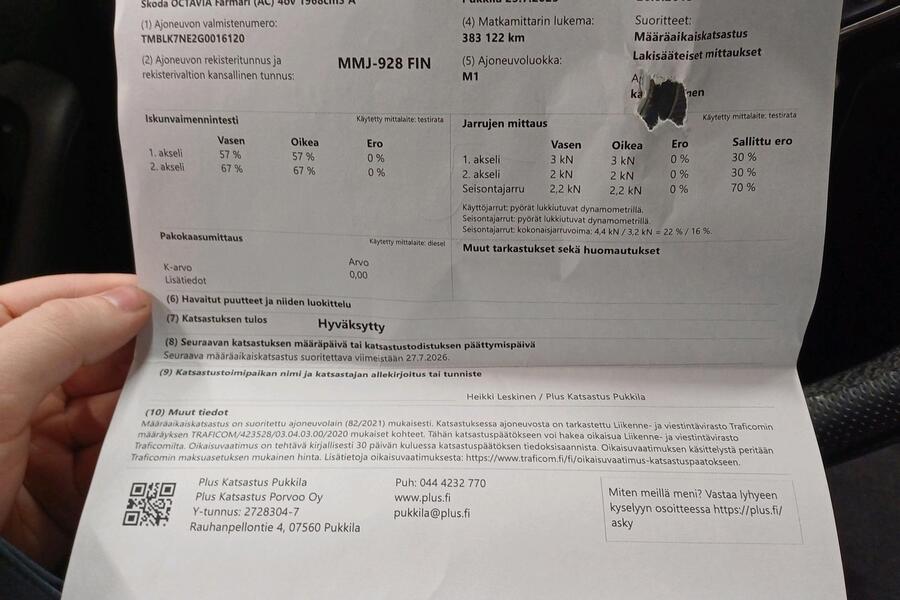 Skoda Octavia vaihtoauto