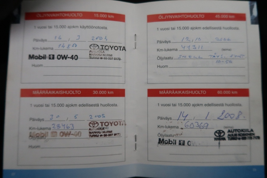 Toyota Corolla vaihtoauto