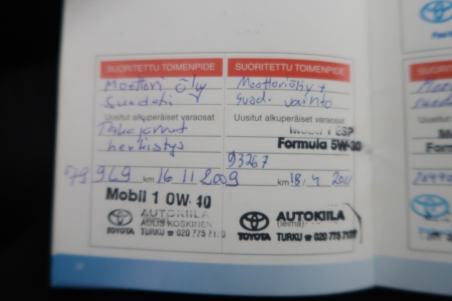 Toyota Corolla vaihtoauto