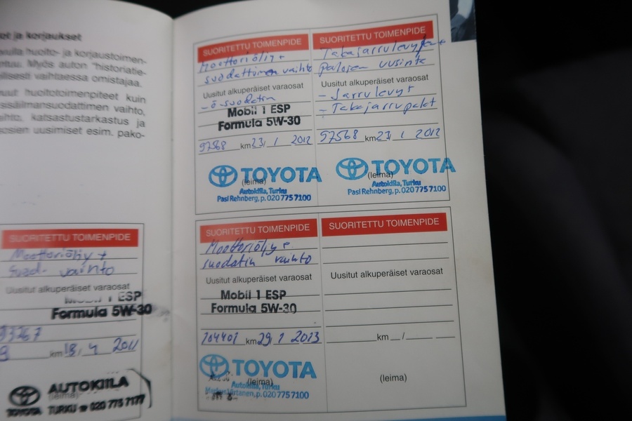 Toyota Corolla vaihtoauto