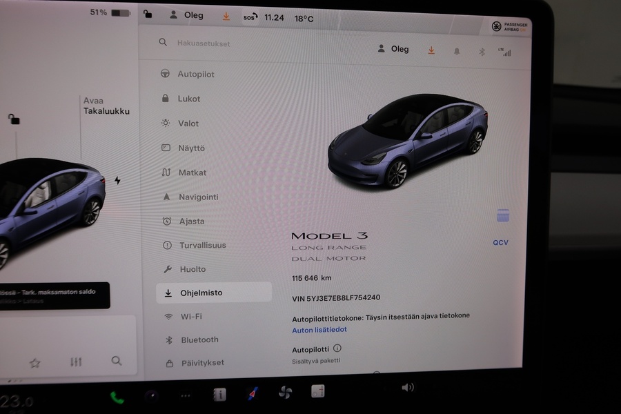 Tesla Model 3 vaihtoauto