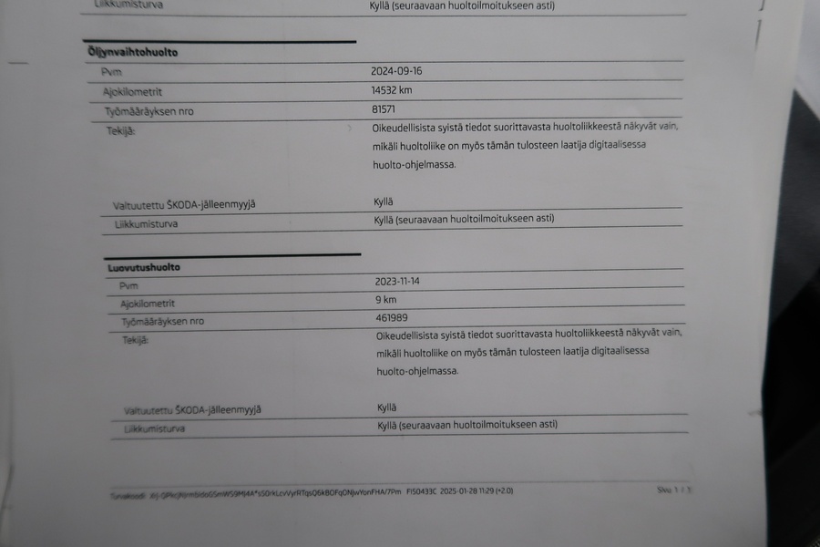 Skoda Octavia vaihtoauto