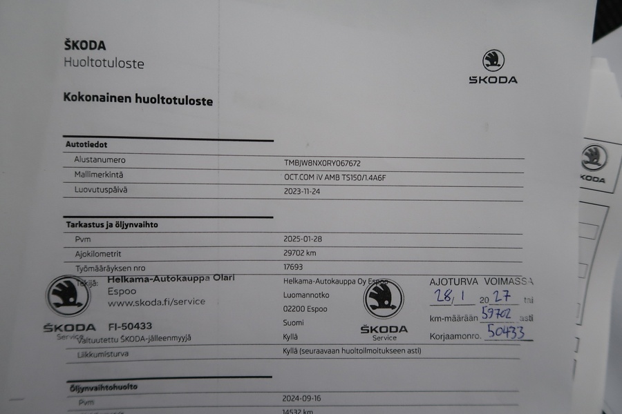 Skoda Octavia vaihtoauto