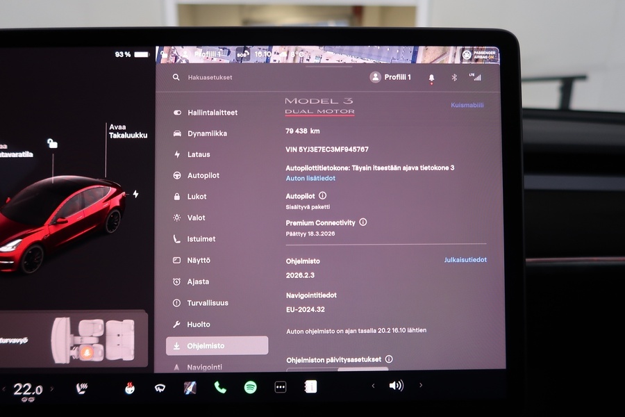 Tesla Model 3 vaihtoauto