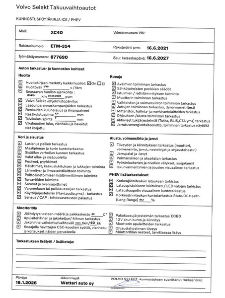 Volvo XC40 vaihtoauto