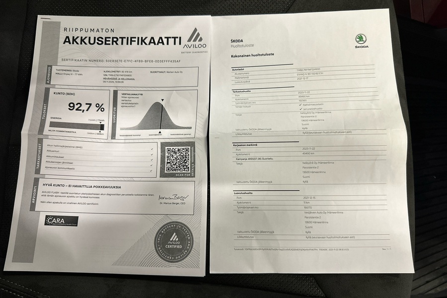 Skoda Enyaq vaihtoauto