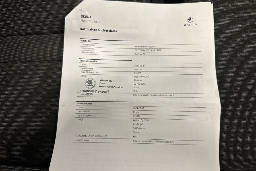 Skoda Octavia vaihtoauto