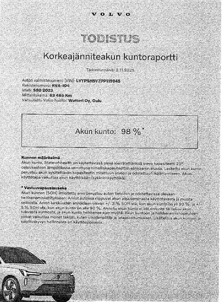 Volvo S90 vaihtoauto