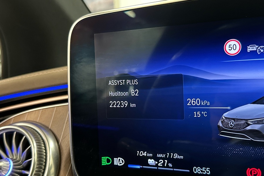 Mercedes-Benz EQE vaihtoauto