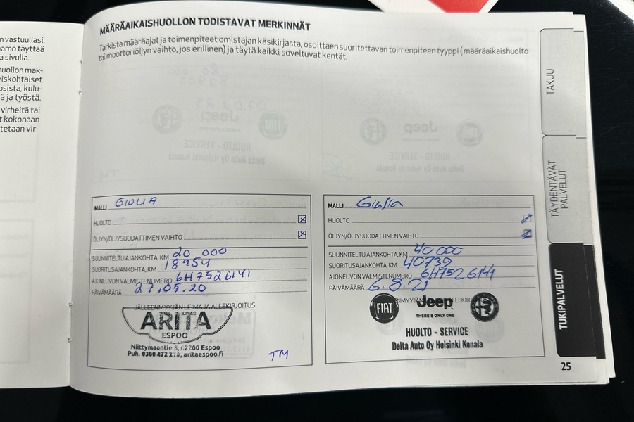 Alfa Romeo Giulia vaihtoauto