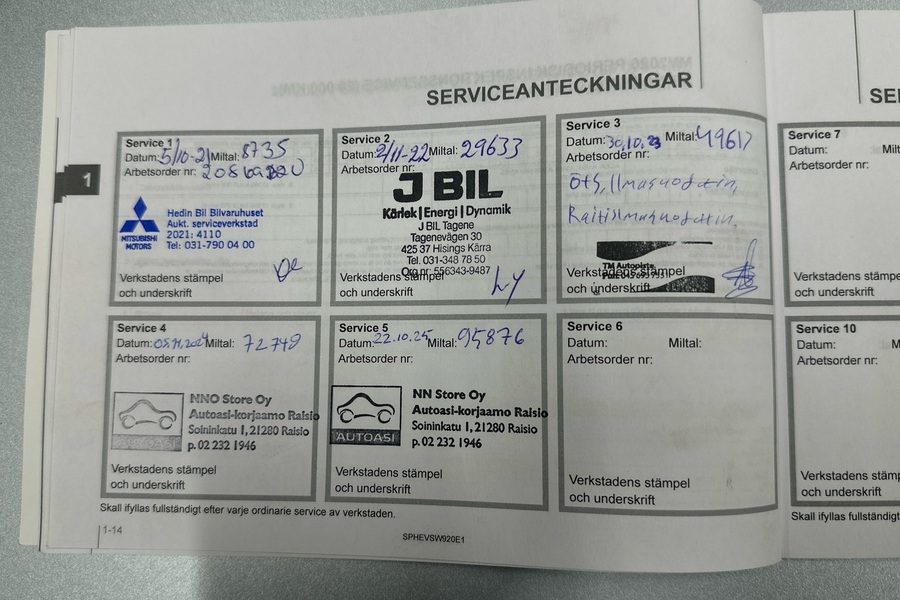 Mitsubishi Outlander PHEV vaihtoauto