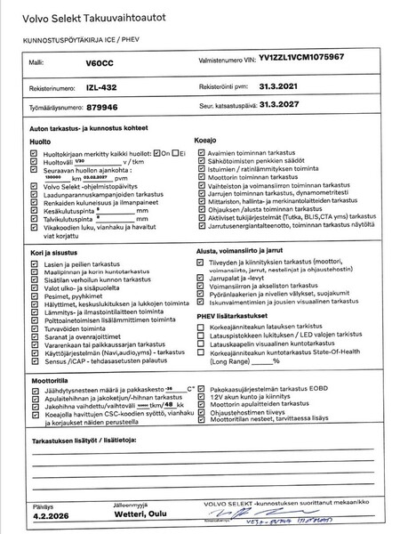 Volvo V60 Cross Country vaihtoauto