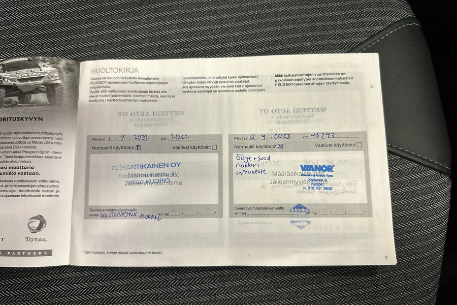 Peugeot 5008 vaihtoauto