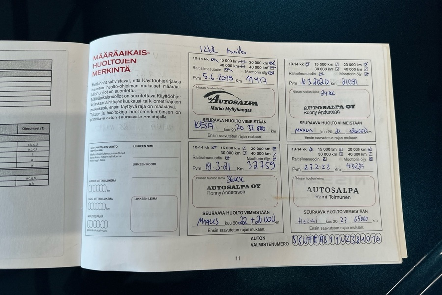 Nissan Qashqai vaihtoauto