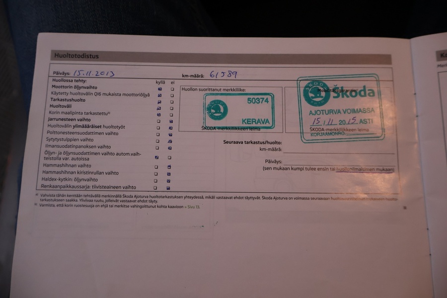 Skoda Octavia vaihtoauto