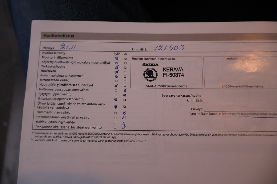 Skoda Octavia vaihtoauto