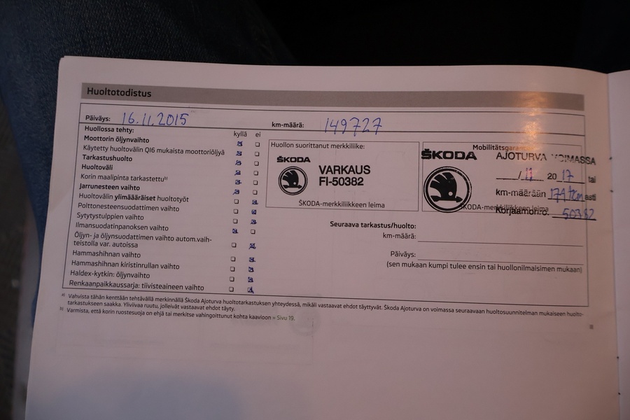 Skoda Octavia vaihtoauto