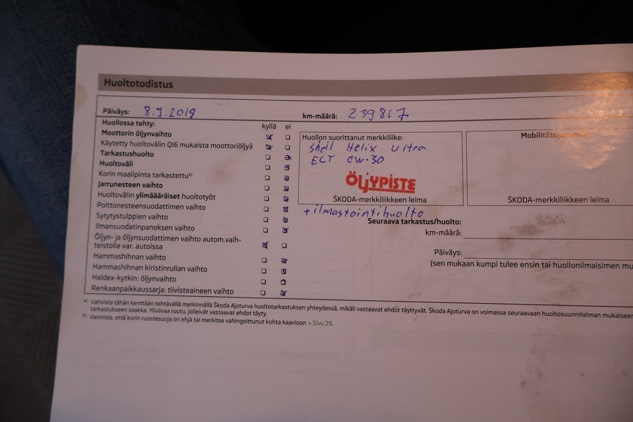 Skoda Octavia vaihtoauto