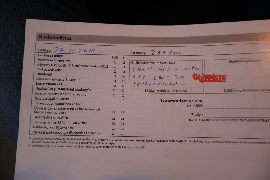 Skoda Octavia vaihtoauto