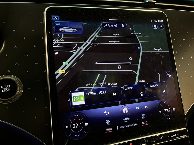 Mercedes-Benz EQE vaihtoauto