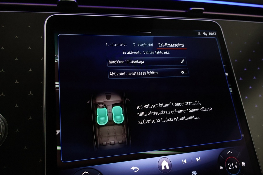 Mercedes-Benz EQE vaihtoauto