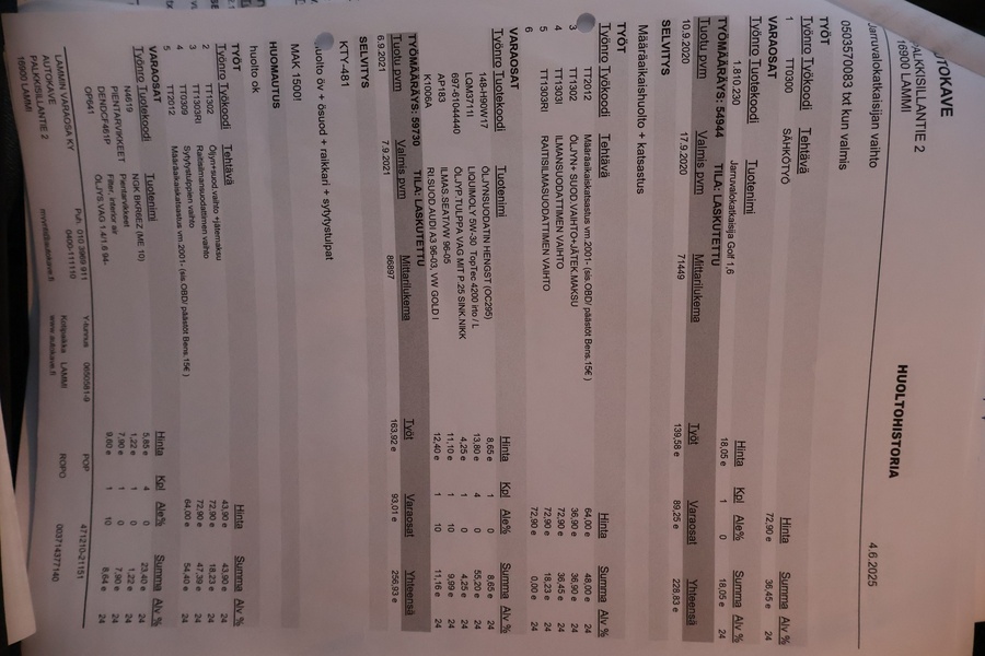 Volkswagen Golf vaihtoauto