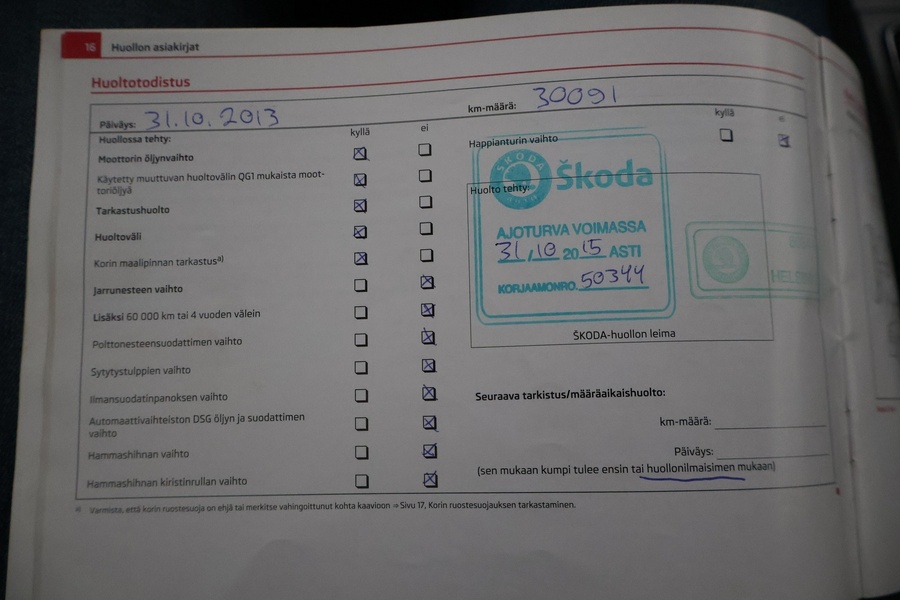 Skoda Octavia vaihtoauto