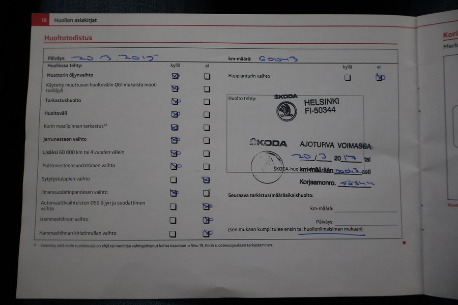 Skoda Octavia vaihtoauto