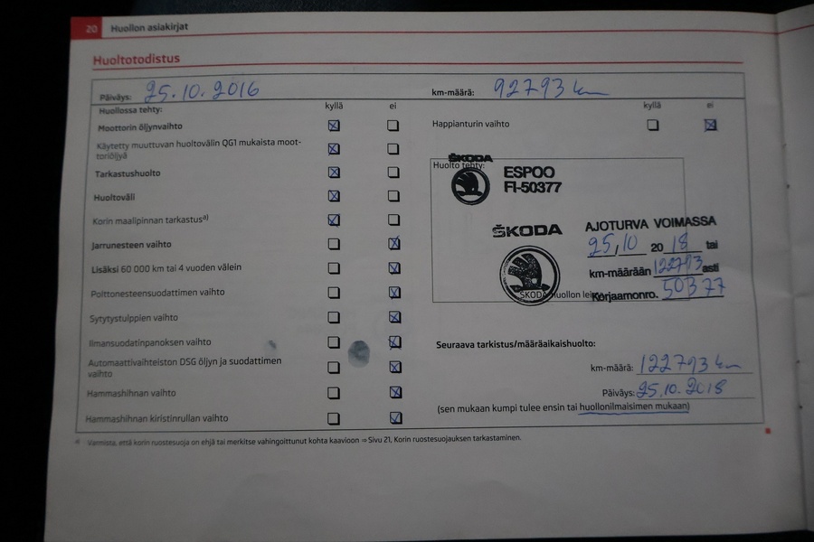 Skoda Octavia vaihtoauto